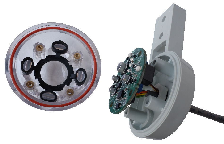 Rain Sensor optical cover assembly